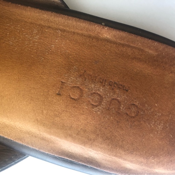 Dark Brown Gucci Princetown Mules - Picture 3 of 5